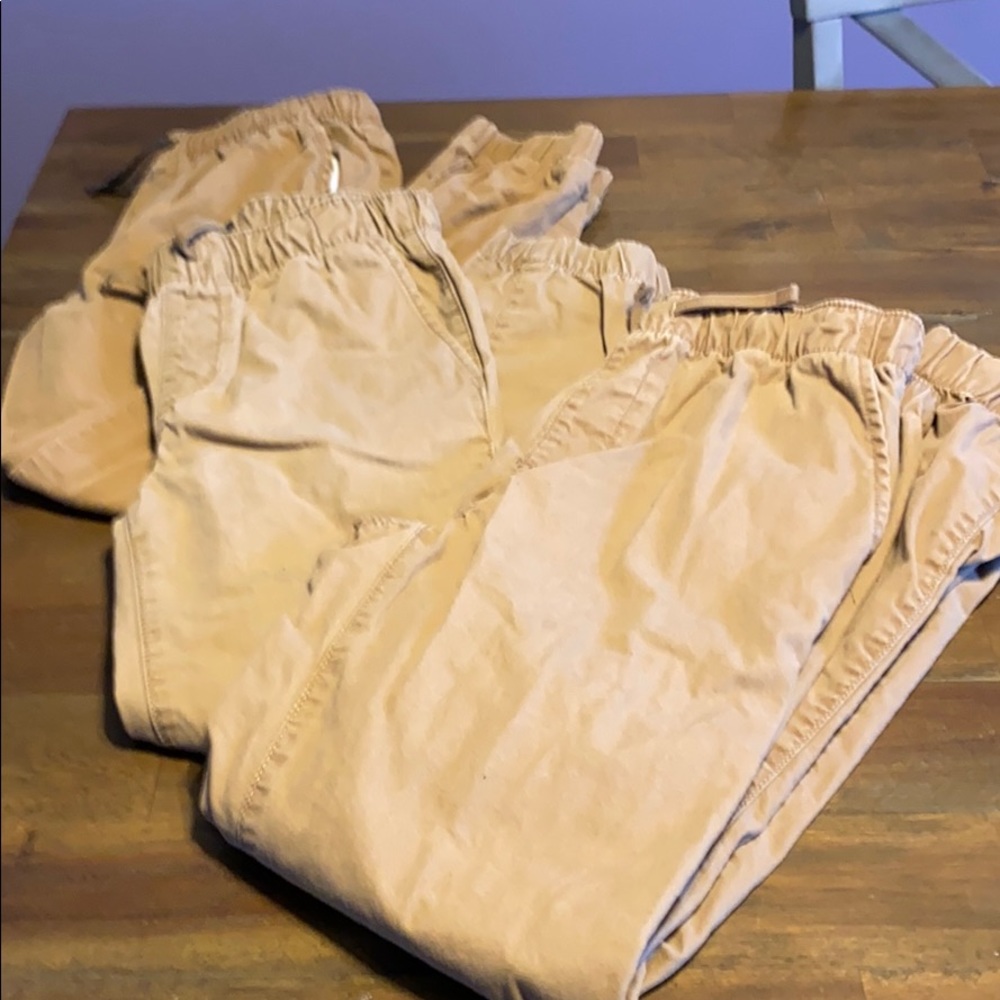Boys Khaki Joggers